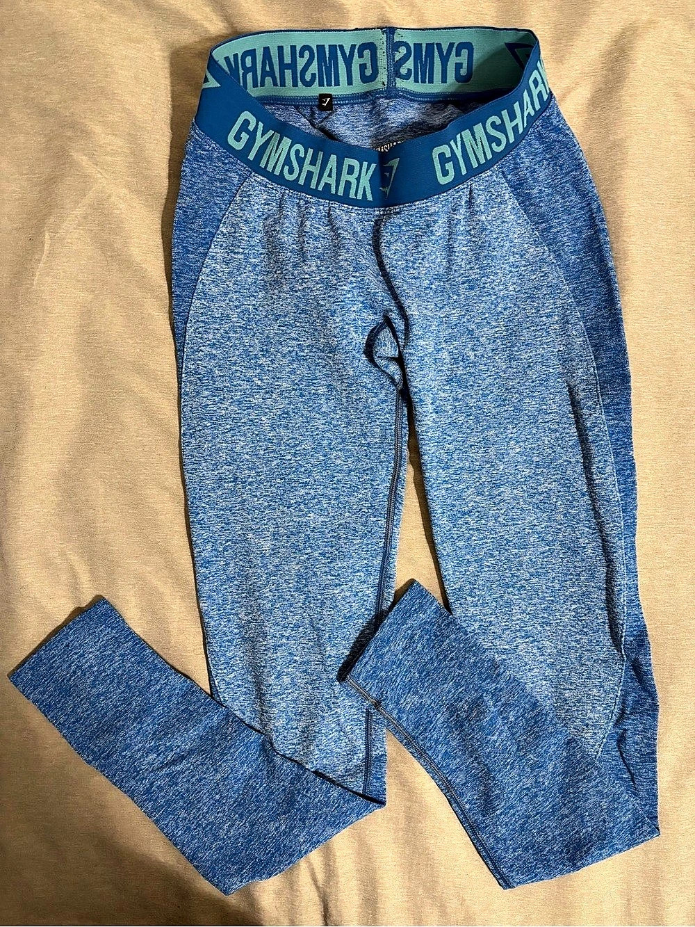 GYMSHARK Flex Leggings Blue